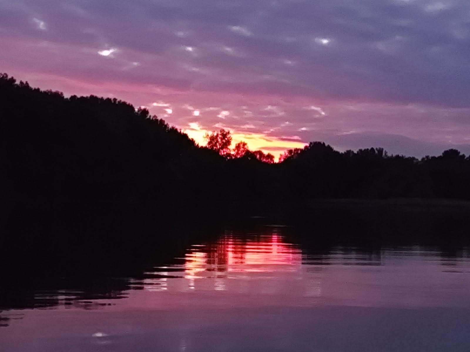 Naplemente panoráma