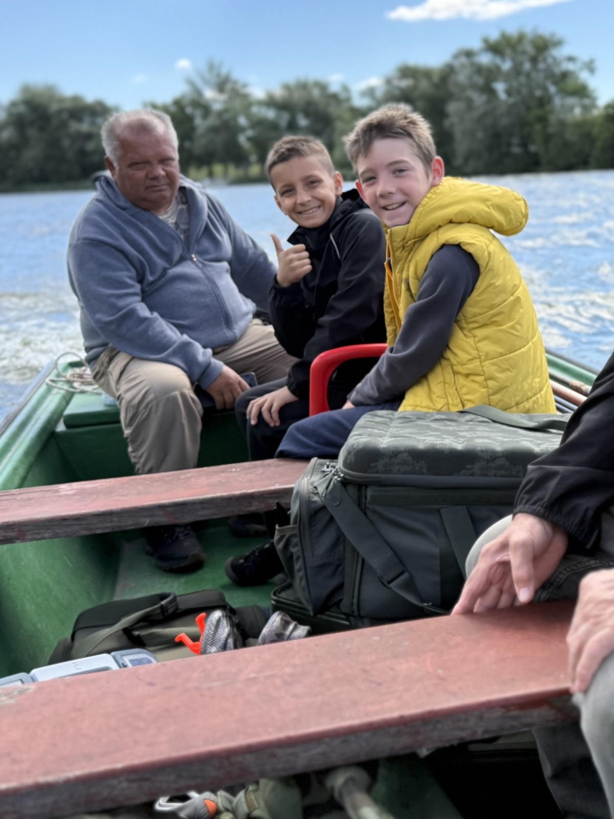 Barangolás a Tisza-tavon – csónak a nyílt vízen